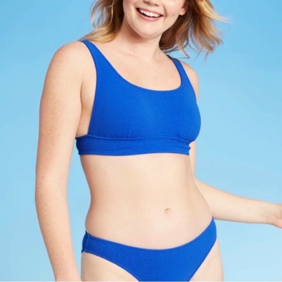 Xhilaration Other - Bright Blue Bikini Set